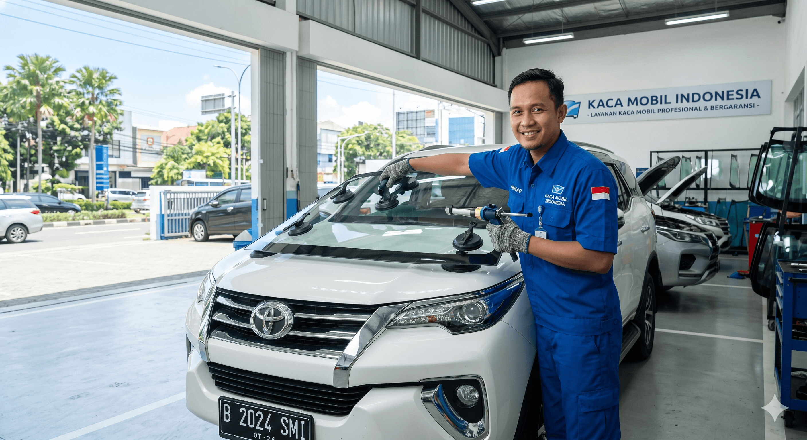 Instalasi dan Pengiriman Kaca Mobil dan Truk